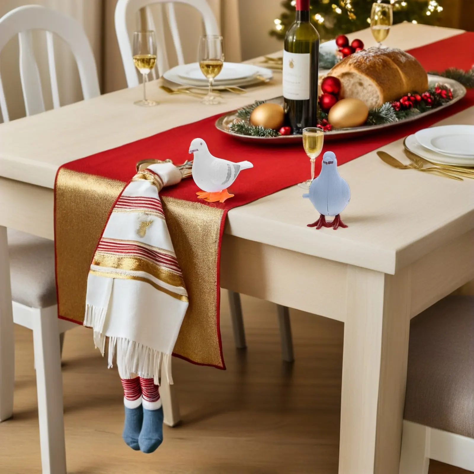 

6Pcs Wind Up Pigeons Jumping Gifts Kids Festival Basket Fillers Novelty Wind Up Toys Festival Pigeons