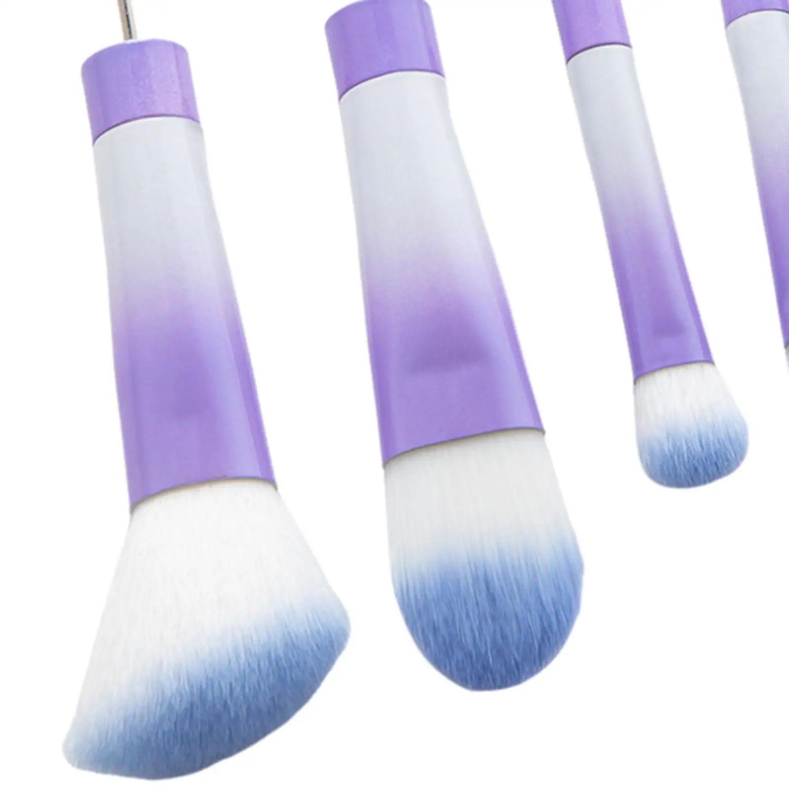 مجموعة فرش مكياج مكونة من 5 قطع، أداة مكياج، فرشاة كريم أساس صناعية بزاوية، أداة تجميل، فرش تجميل للسيدات