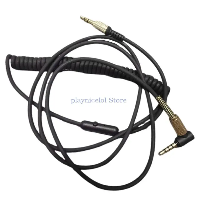 Câble enroulé extensible pour casque, Marshall Major 1, 2, 3, écouteurs, remplacement de câble de casque, 150cm, 59,1"