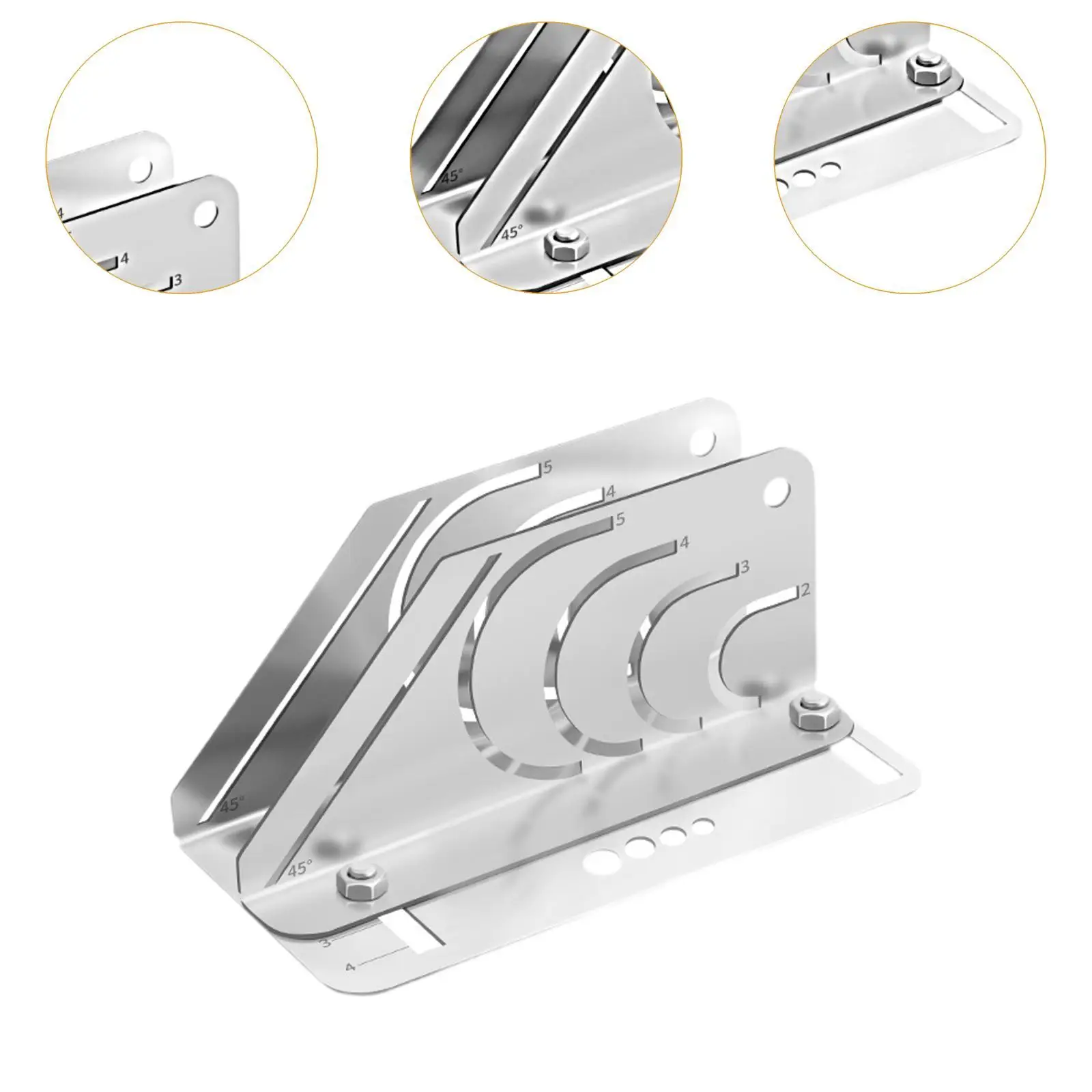 Precision 45° Rubber Insulation Pipe Cutter Easy to Use Cutting Fixture