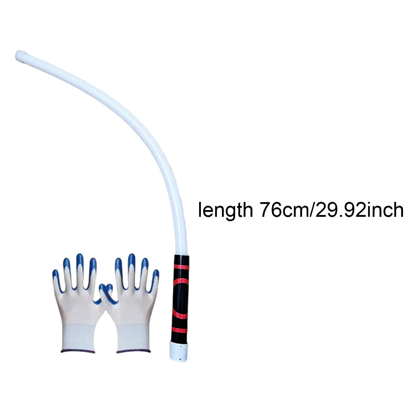 Flexible Flashlight Stick High Lumens Durable Lightweight Multipurpose Work Light Easy Use for Mechanics Workshop