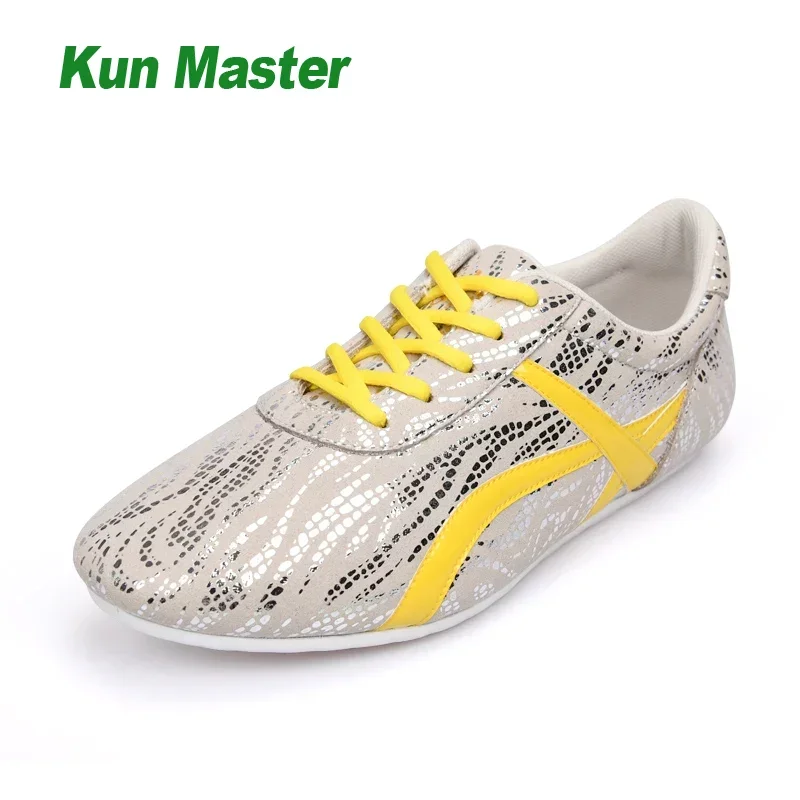 Martial arts Taiji shoes, children's training kung fu shoes, men's Oxbow soled sports shoes, spring and autumn women's