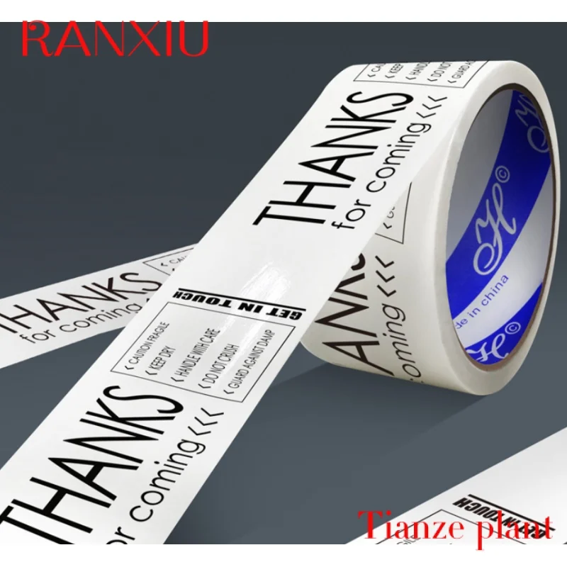 Custom Custom Waterproof  Bopp Strong Adhesive Packing Tape