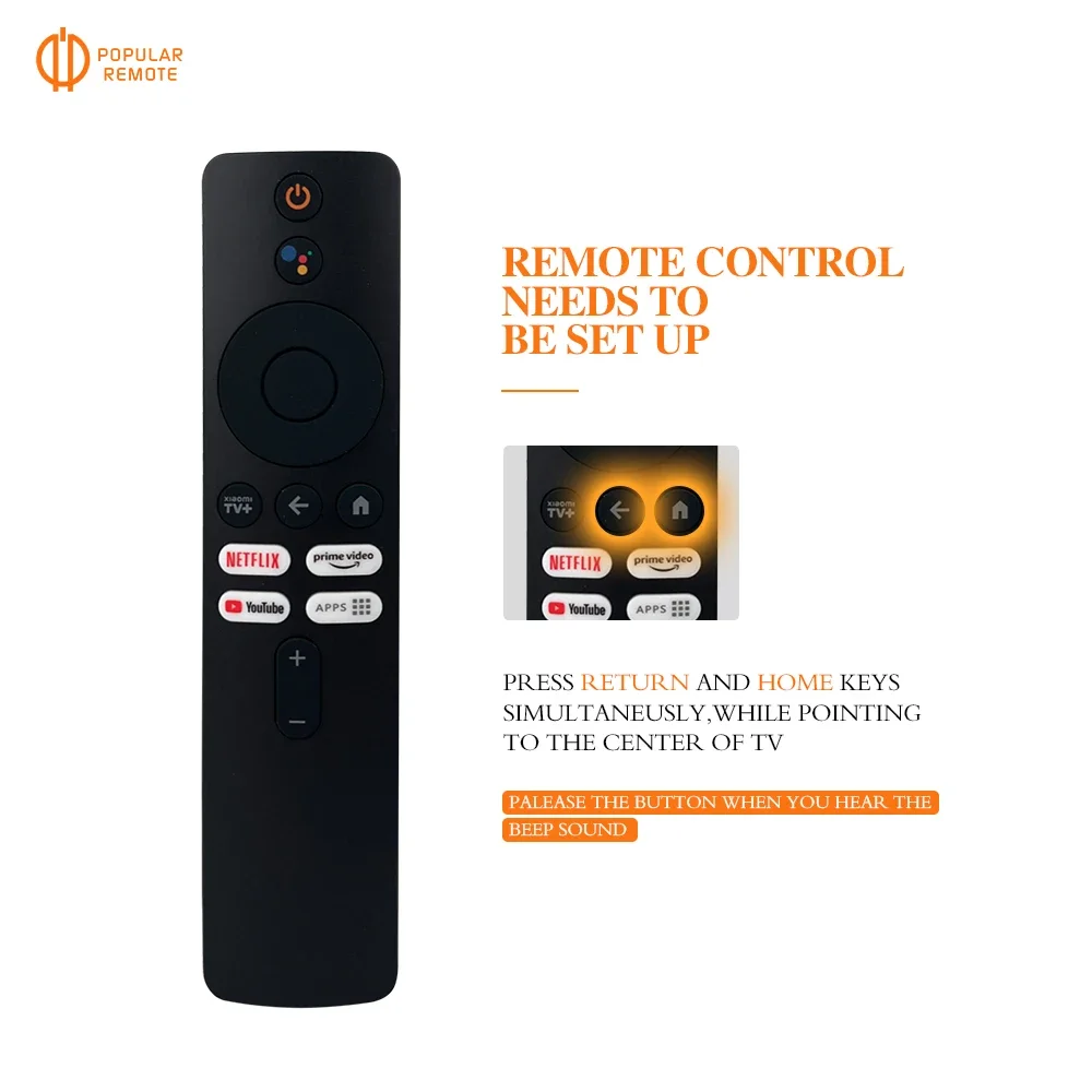 XMRM-M6 Controle remoto de voz para Xiaomi mi 2a geração Caixa aplicável ao TV Box S (2a geração) 4K Ultra HD Streaming Media Player