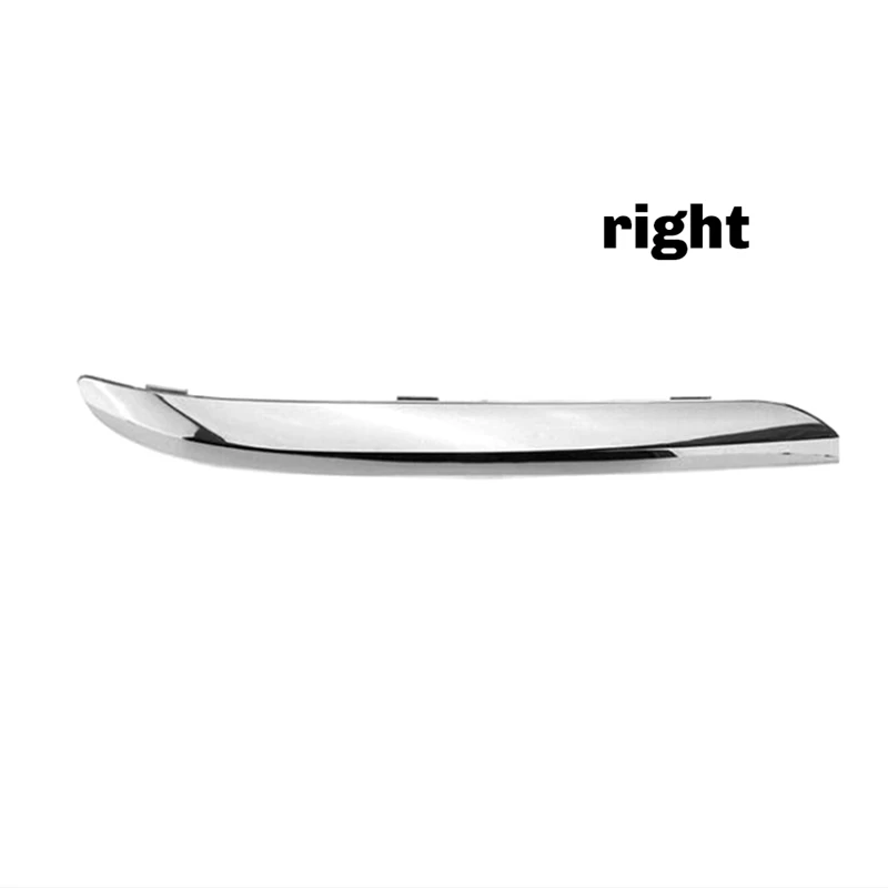 Tira embellecedora de parachoques delantero, moldura cromada para parachoques delantero para 300 Accent 2011-2014, tira embellecedora de parachoques delantero derecha 68127940AB