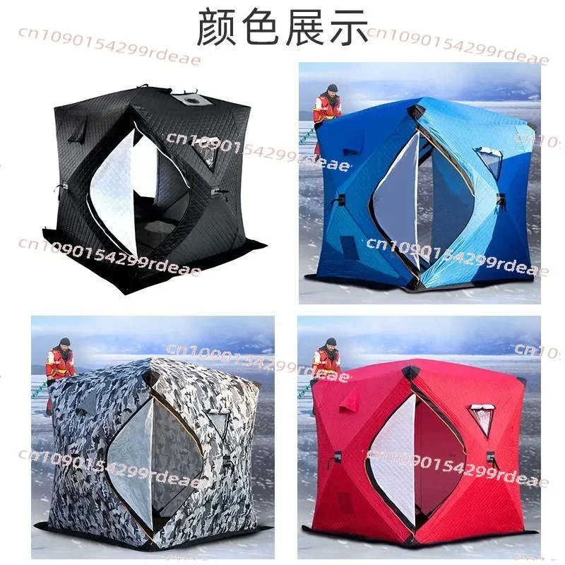 

Outdoor Camping Chimney Tent Winter Ice Fishing Sauna Shelter Cotton Flame Retardant Warm Insulated 123cm High