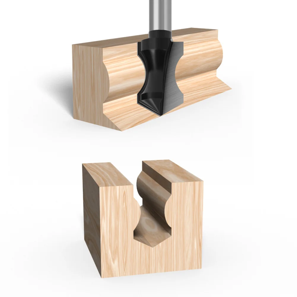 

Фреза с черным наконечником, 12 мм, 12,7 мм, хвостовик, деревообрабатывающая фреза с пазом для гравировки по дереву, инструмент для резьбы, фреза