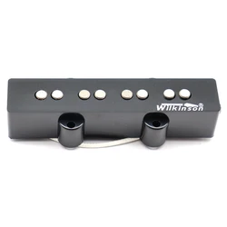 1pcs J-Bass Wilkinson 4 String Premium WBJ AlNiCo V Neck Pickups for Jazz Bass JB Electric Bass Guitar