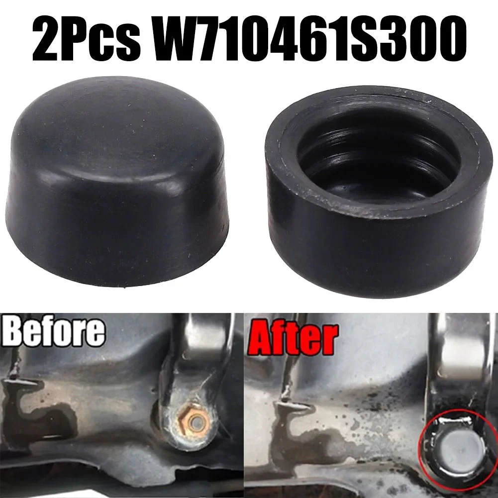 

1/2Pcs Wiper Head Nut Cover For Ford For Focus For Fiesta For Edge W710461S300 Auto Rubber Windshield Wiper Lid Replacement