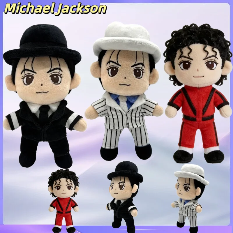 

New Michael Jackson Plush Toy Movie Michael Plush The King Of Pop Legendary Singer And Dancer Plush Cartoon Toy Gift