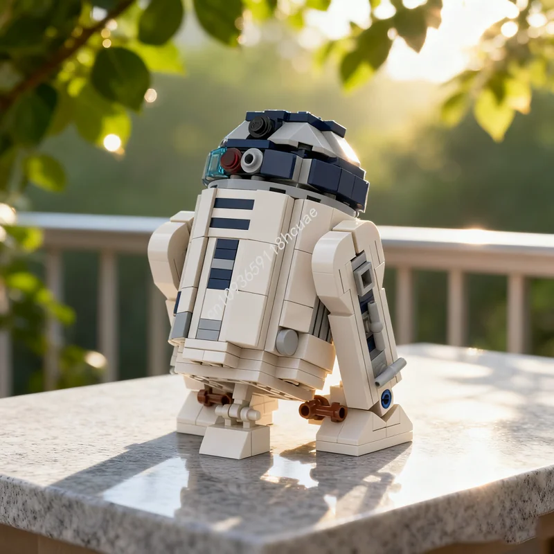 

248 шт. MOC Mini UCS Звездная боевая модель, строительные блоки, архитектура, рождественские подарки, идея игрушки «сделай сам», образовательный кирпич, детский день рождения