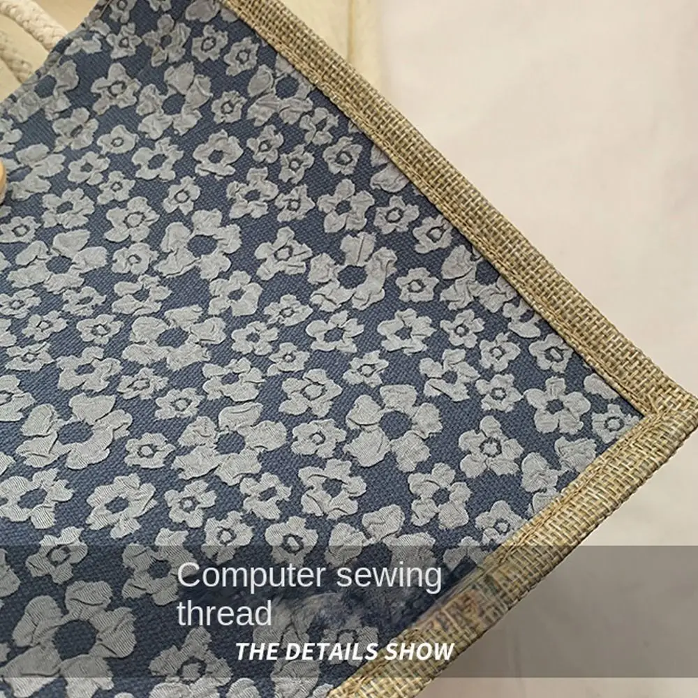 

New Style Hand-Carrying Gift Tote Bag Linen French Handbag Reusable Underarm bag Girls