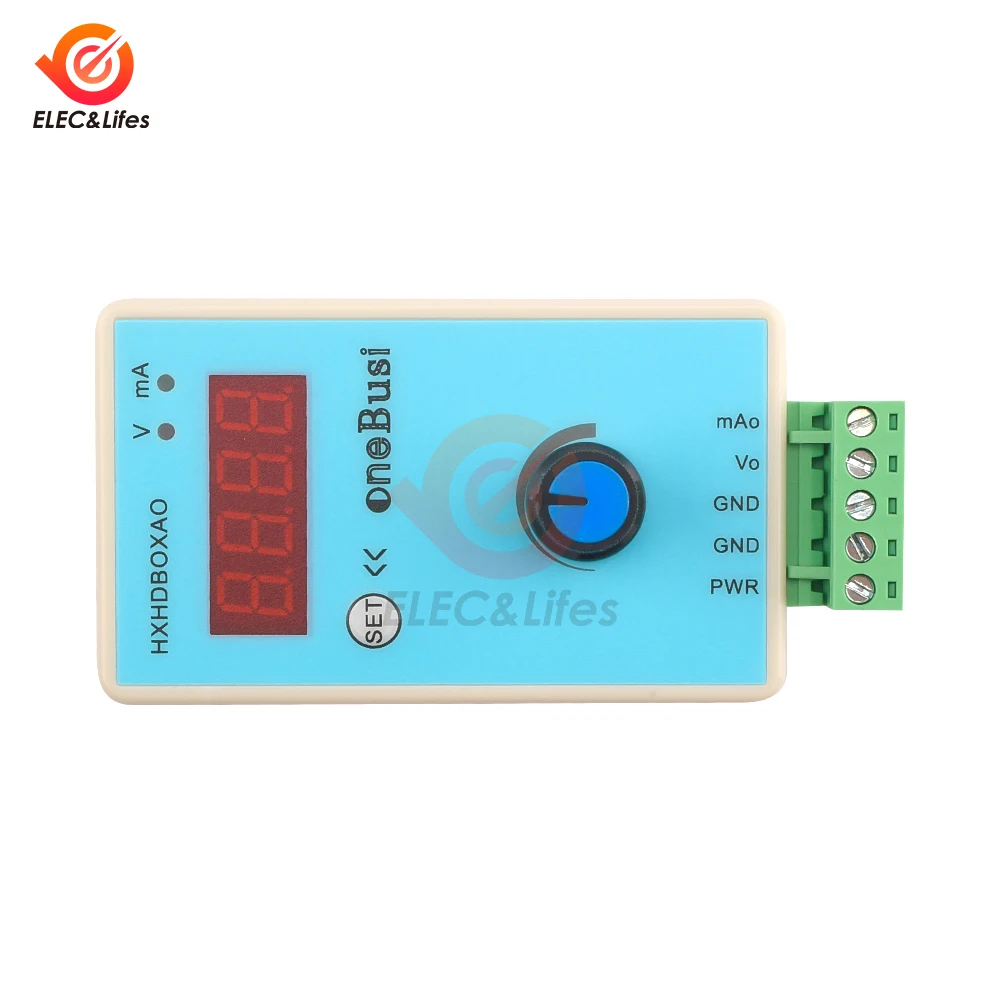 Handheld 0-10V/2-10V 0-20mA/4-20mA Signal Generator Adjustable Current Voltage Analog Simulator Signal Sources Output 24V