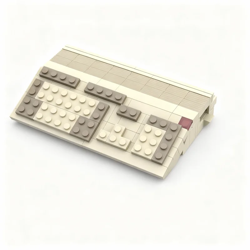 165pcs MOC Amiga 500 Computer Mouse Disk Other Diy Building Blocks Model Set Construction Collectible XL Toy Gift For Hobbyists