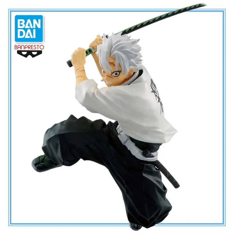 

In Stock BANDAI Banpresto Shinazugawa Sanemi Demon Slayer Vibration Stars Series Anime Figure Collectible Model Toys Gifts