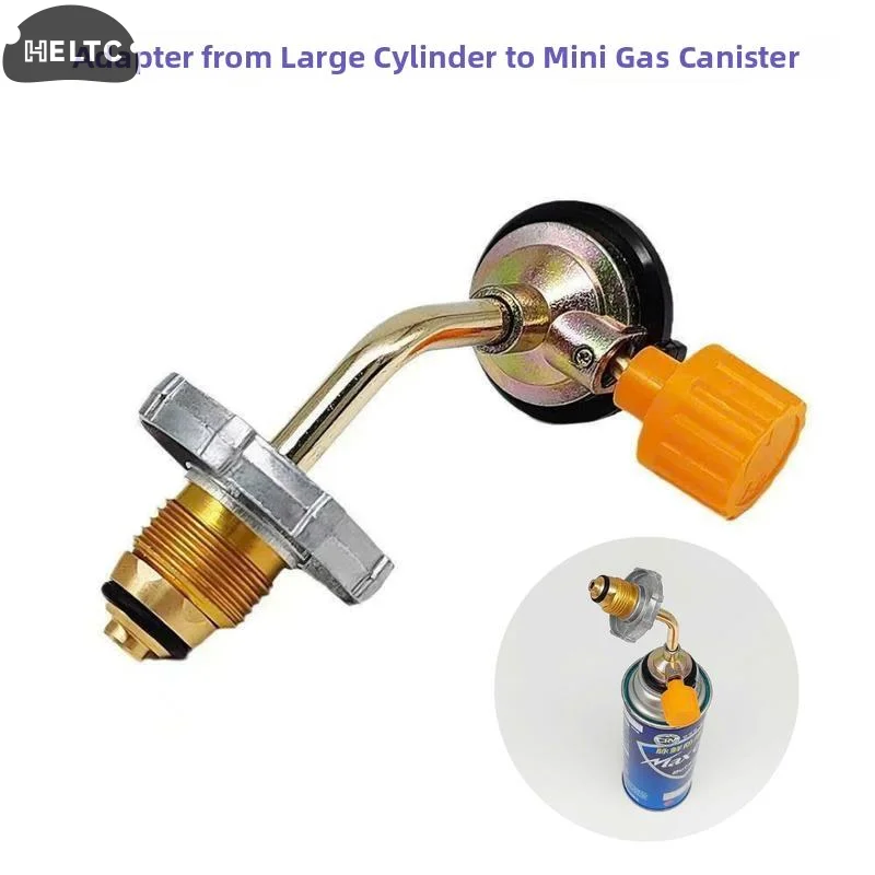 High-Quality Copper Pipe Portable Gas Cylinder Transfer Kit Transferring Gas From Household Cylinders To Portable Gas Cylinders