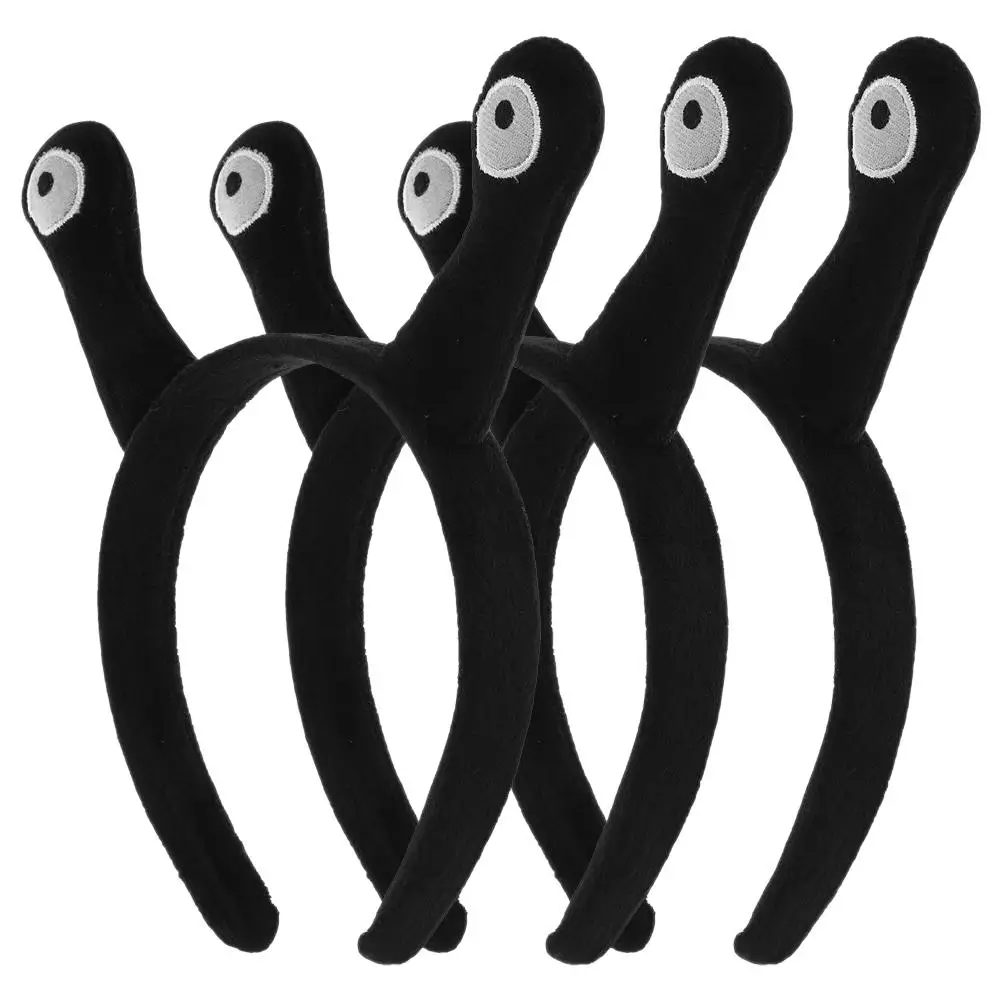 

3Pcs Snail Headdress Antenna Headband Cartoon Hoop Costume Accessory Kids Party Wedding Soft Material Hairstyle Tool