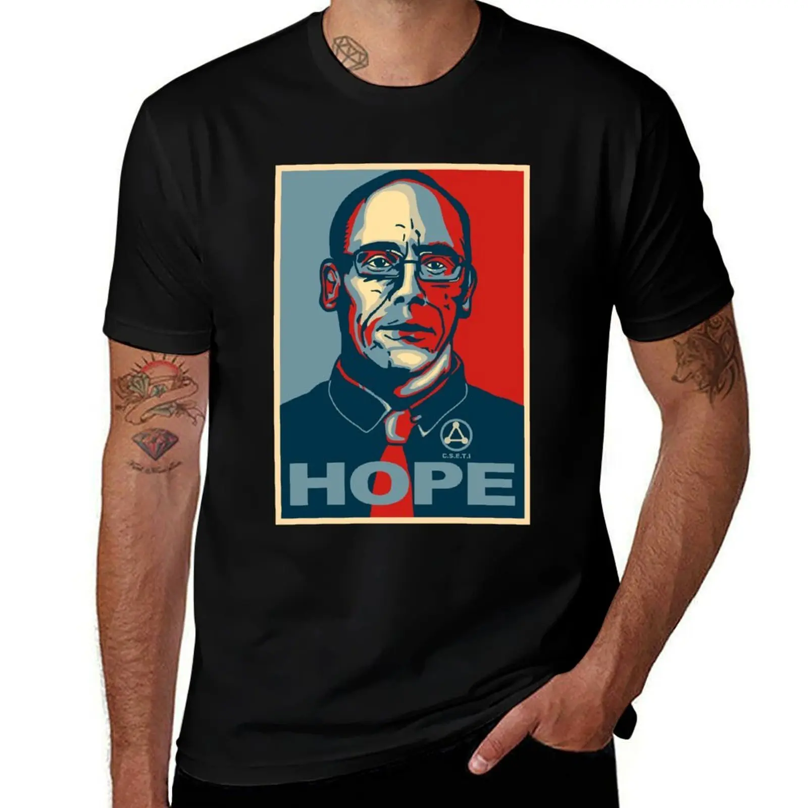 STEVEN GREER HOPE {Shepard Fairey Style) Created by Stewart Moir T-Shirt Festival Short Sleeve T-Shirt
