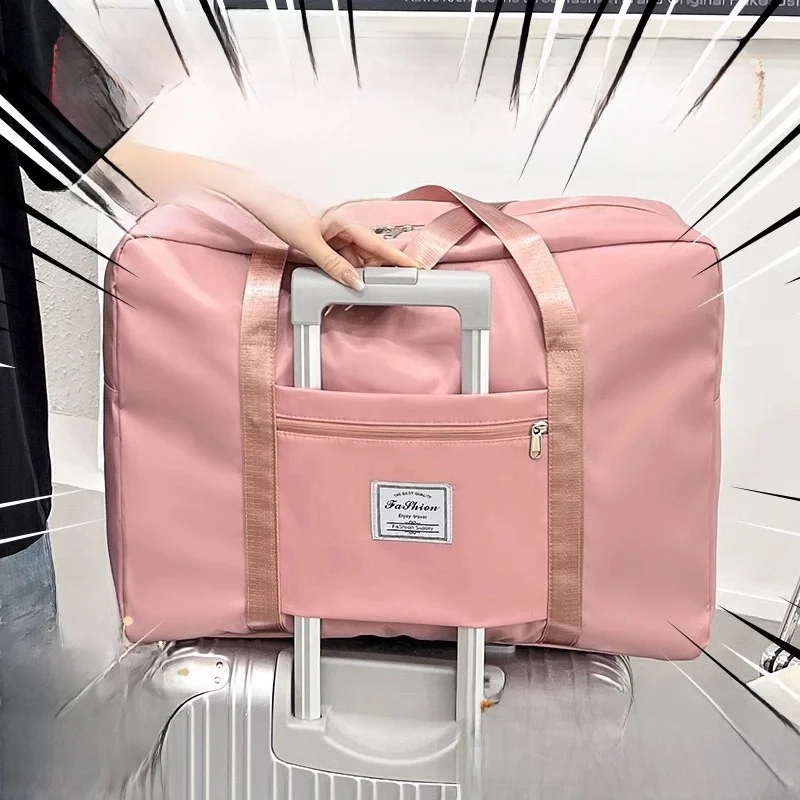 大容量軽量トラベルバッグ、機内持ち込みスーツケース用荷物カバー、女性学生寮用キルト専用収納