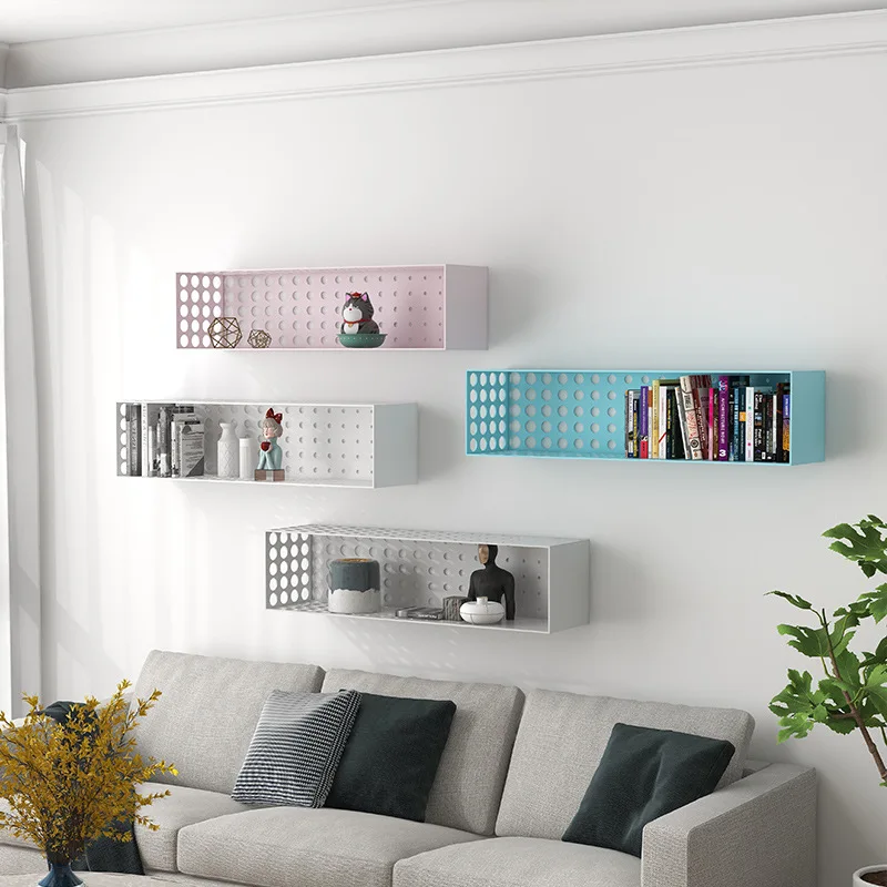 Ins déflecteur multicouche en fer forgé, affichage de décoration murale très simple