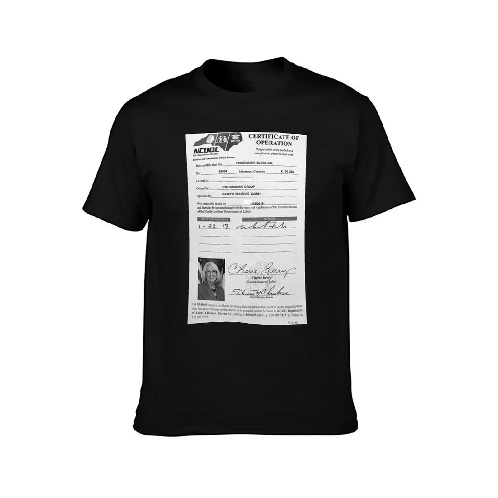 Elevator Queen Cherie Berry T-Shirt Lightweight Running Sports T-Shirt