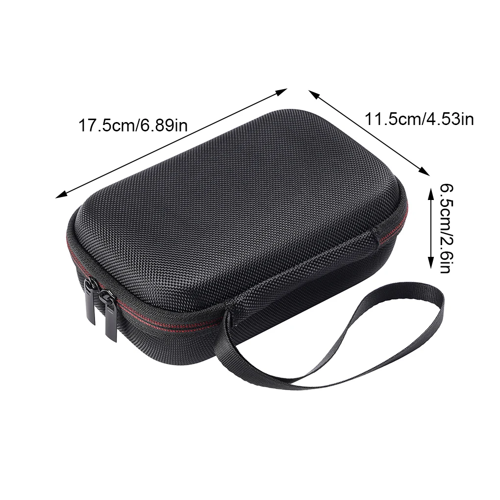 1Pc EVA Protective Storage Bag for Anbernic RG Cube Anti-Drop Travel Case Portable Carrying Case withPocket Hand Strap Zipper