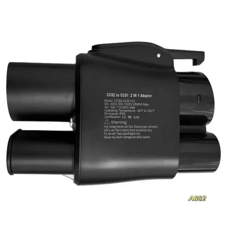 

Electric Vehicle Charger Adapter Fast Charging AC+ DC 250A CCS2 To CCS1 Car EV Charger Connect Adapter