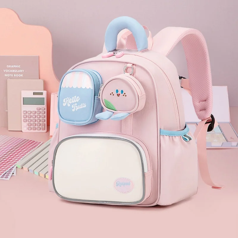 

Рюкзак детский для детского сада серии Fruit Party 2025: персиковый и авокадовый цвета, милый дизайн, для игр на улице, подарки для мальчиков и девочек