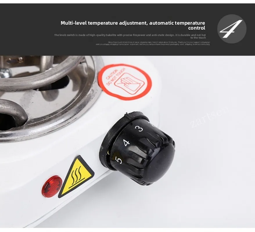 220V 500 ワット電気ストーブホットプレート鉄バーナー家庭用キッチン炊飯器コーヒーヒーター家庭用調理家電 EU プラグ