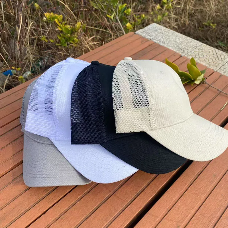أزياء الرجال قبعة بيسبول شبكة فارغة التمويه بلون الهيب هوب قبعة الرياضة في الهواء الطلق للجنسين قبعة صيفية قبعات سائقي الشاحنات #5