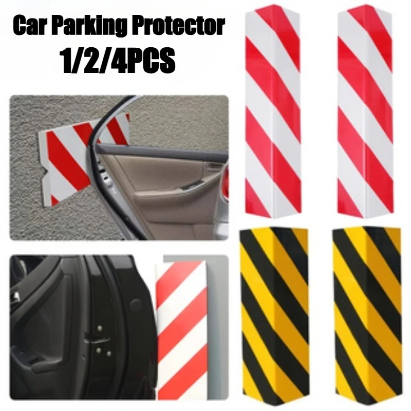 

1/2/4 шт. автомобильные пенопластовые предупреждающие знаки, бампер, защита для стены гаража, пенопластовый край, угловой бампер, защита от столкновений, парковка автомобиля, защита от царапин