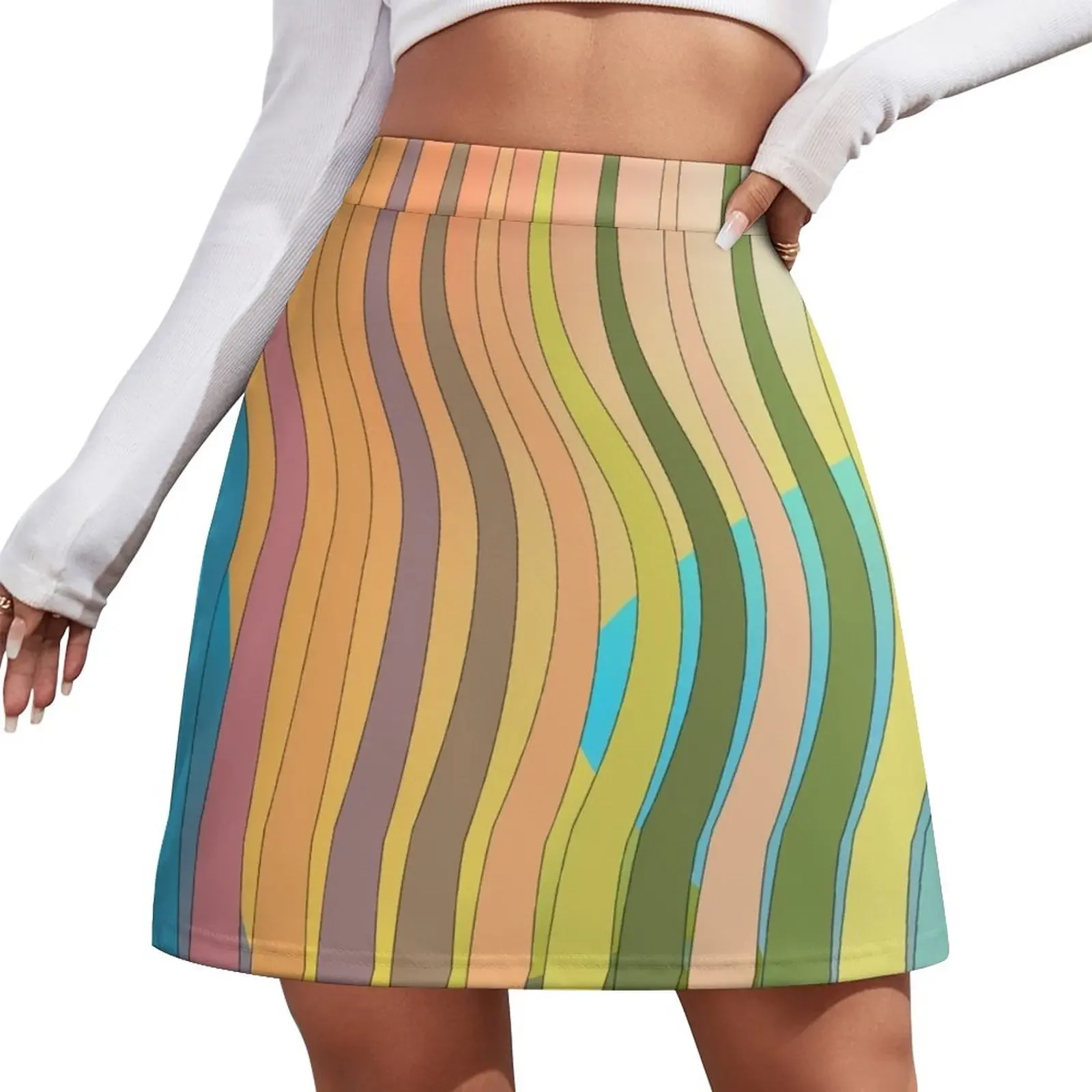

Seamonkey Stalagmite Caverns Mini Skirt Clothes for summer women's skirts trend 2026 kawaii skirt