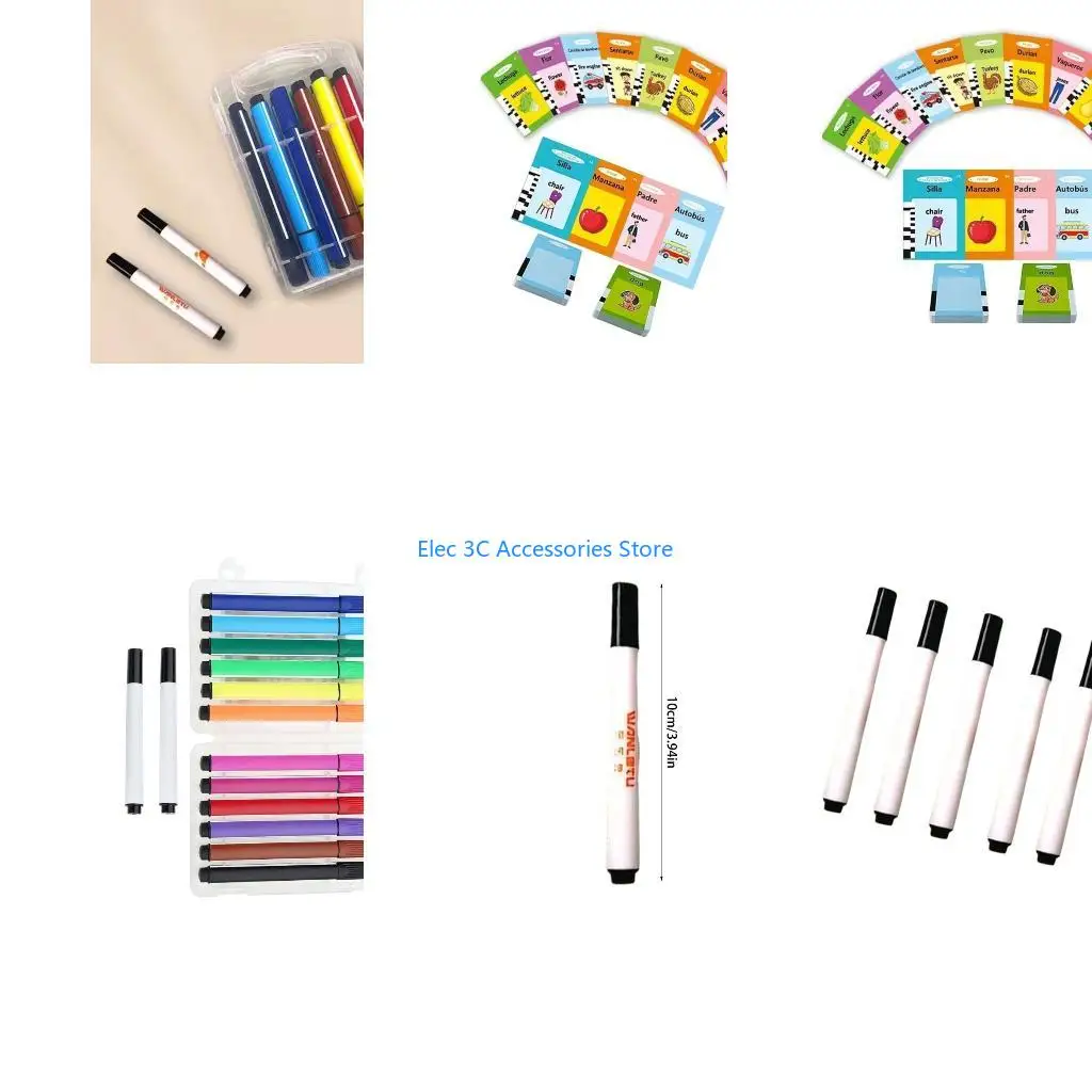Y51A Ergonomic Drawing Brushes Card Perfect For Robotic Painting Devices Stimulates Cognitive Growth And Family Bonding