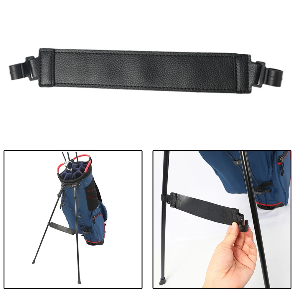 Golf Ball Bag Holder Leg Tether Strap 27x3.8cm Tripod Adjuster With Hook For Golf Bag Leg Fixation Accessories