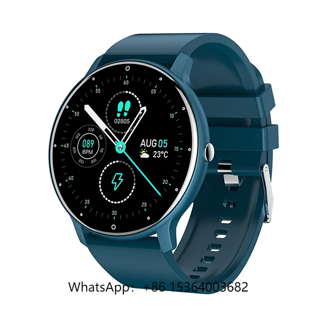 

TJXL-Smart Watch ZL02D Smart Watch Men Lady Sport Fitness Sleep Heart Rate Monitor Waterproof for IOS Android Bluetooth Phone