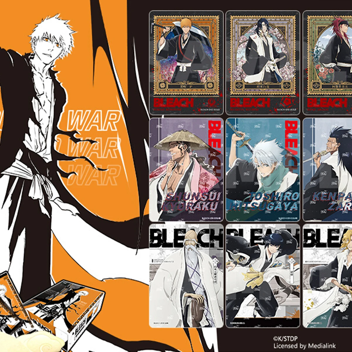 

Новая коллекционная карта KAYOU BLEACH Shinigami BLEACH: Официальная подлинная периферийная карта Millennium Blood Battle Chapter Guardian