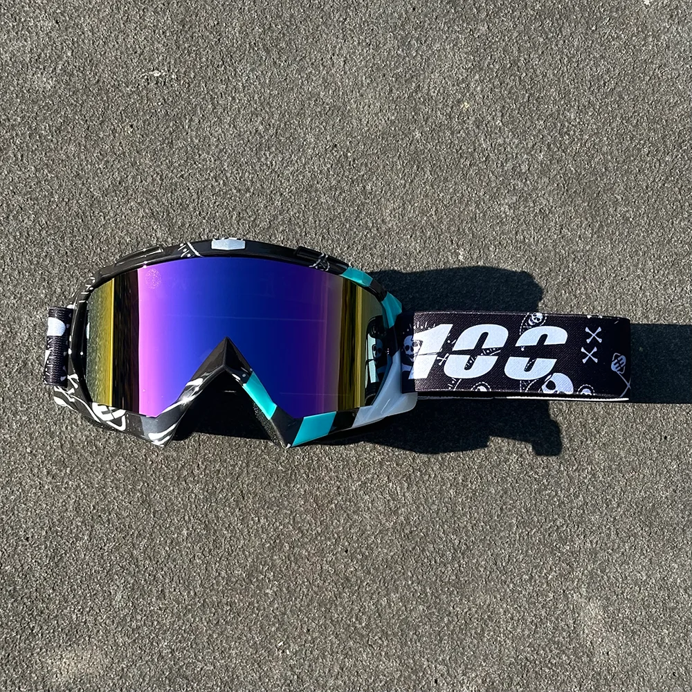 

Motorcycle Goggles Dustproof Racing Glasses Motocross Cycling Skiing Outdoor Off-Road Bike Goggle Windproof for Men & Women