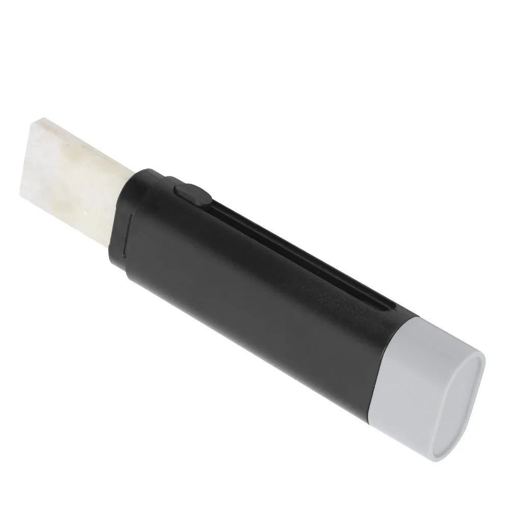 Durable Plastic String Care Pen Black Guitar String Cleaner Double Head Eraser For String Instrument