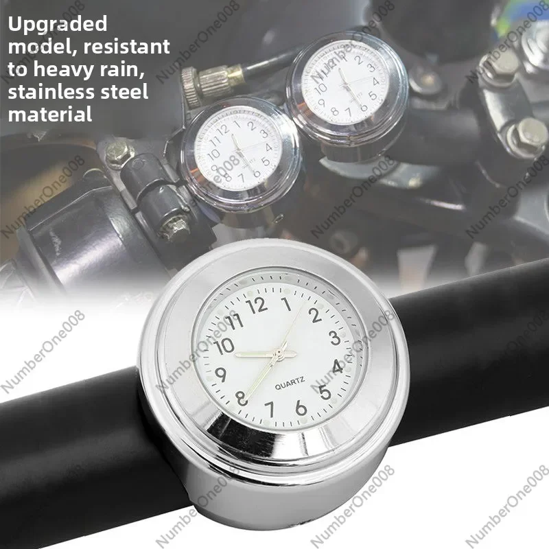 Rainproof Motorcycle Clock Electric Vehicle Bicycle Mountain Bike Restorationneutral Car Quartz Watch Pointer To See Time