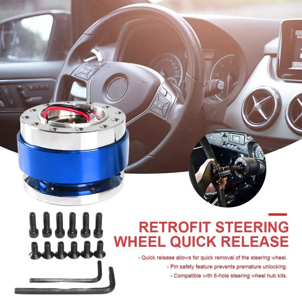 

Wheel Hub Adapter 6 Hole Car Steering Wheel Remover Steering Wheel Removal Tool Wheel Hub Disassembly Tool Universal Auto Parts