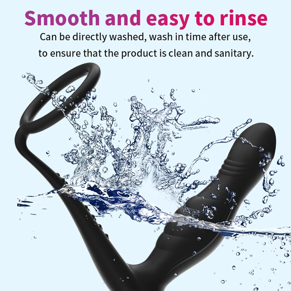 نفخ المكونات الشرج مع حلقة القضيب تحفيز الجنس لعب للرجال النساء الشرج الحمار بعقب موسع جهاز تدليك للبروستاتا G بقعة محفز