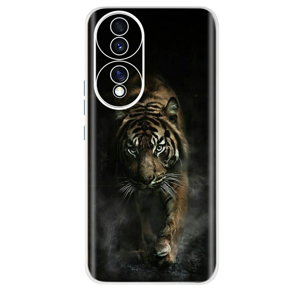 ل Honor 70 حافظة 2022 موضة لينة سيليكون غطاء الهاتف الخلفي حالات لهواوي الشرف 70 5G FNE-AN00 فوندا Honor 70 6.67 "حافظة تي بي يو