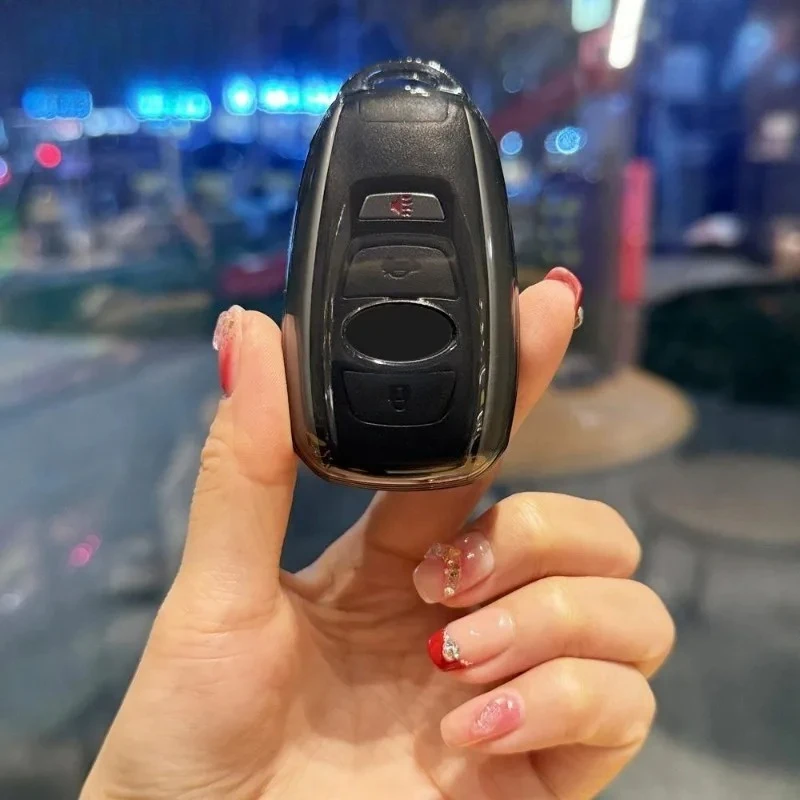 حافظة مفاتيح ذكية للسيارة الجديدة غطاء شل فوب لسوبارو BRZ XV SV فورستر ليجاسي Outback Crosstrek Impreza WRX Ascent ملحقات #1