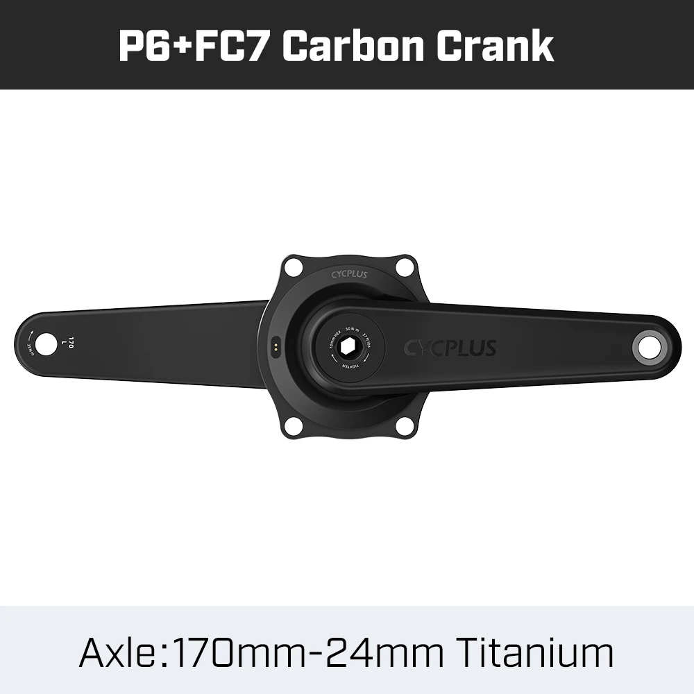 CYCPULS P6 スパイダーパワーメーター CYCPLUS P6 Spider Power Meter 4 Bolt 110BCD 24mm 29mm BLE ANT+