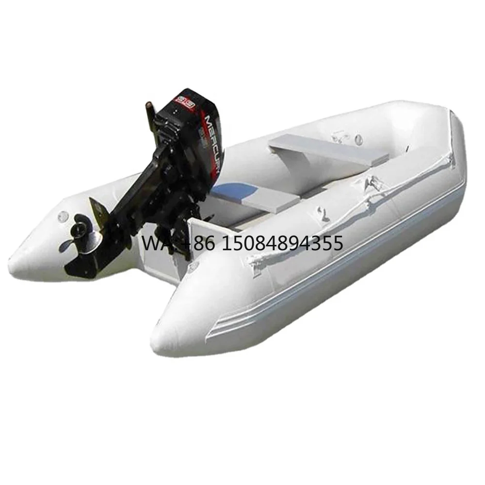 Yacht 10.8ft  Approvale Motor Pvc Inflatable Rubber Boats with Aluminium Floor