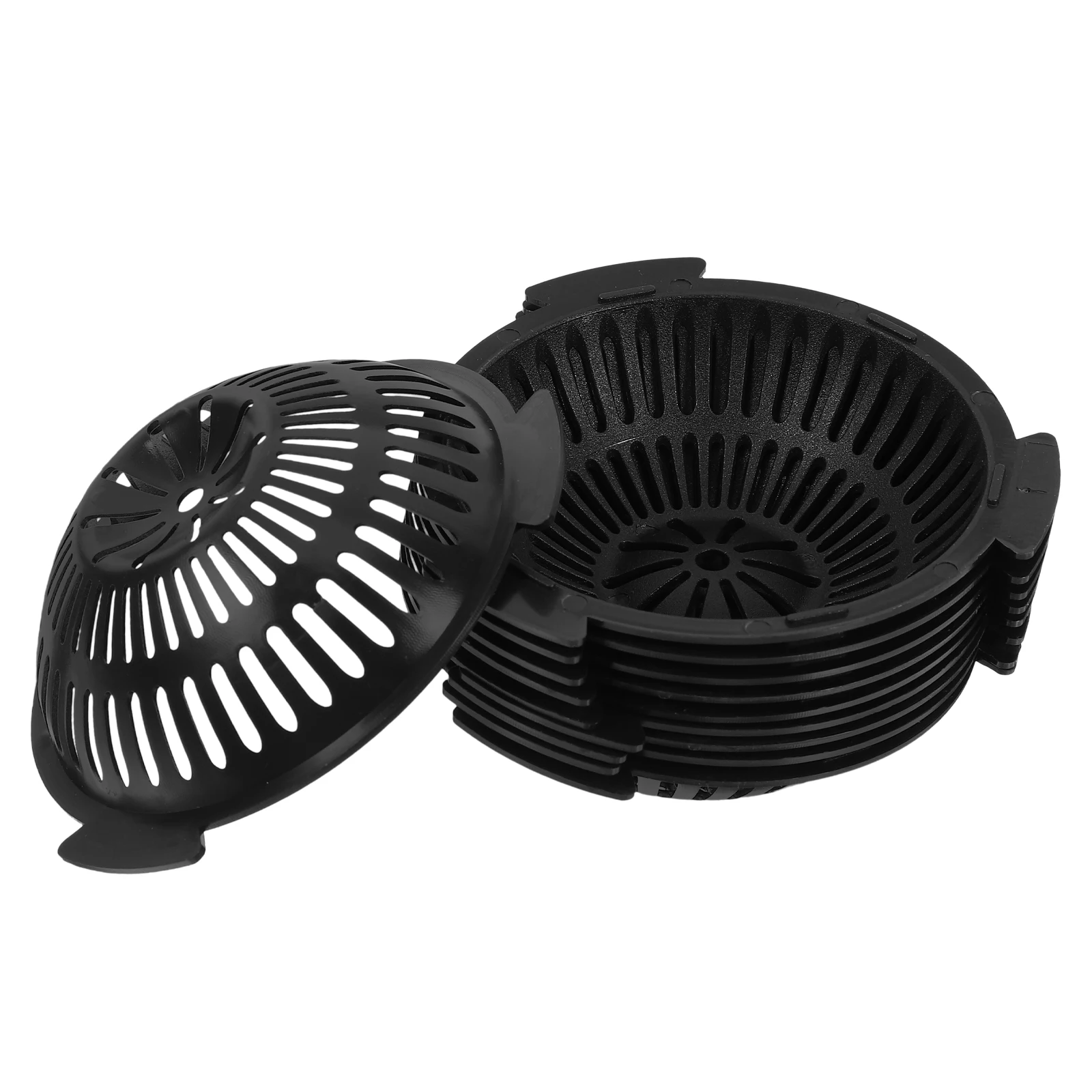 

10 Pcs Leakproof Mesh Pad Plastic Pot Gaskets Flower Hole Pads Bonsai Bottom Mats Drainage Screens Planter Accessories