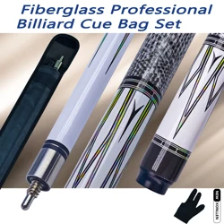 Carbon Fiber Bilhar Cue Stick, aderência lisa, eixo resistente, Impressão De Pele De Cobra, Padrão De Lâmina Colorida, Premium, Ponta 13mm