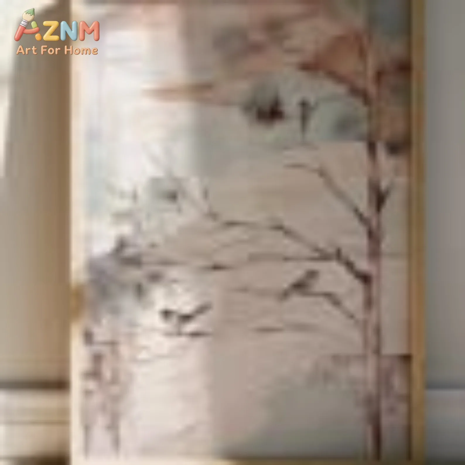 Set of 3 Prints, Japandi Canvas Three Piece Wall Art, Textured Effect Triptych Wall Art, Japanese Wabi Sabi Wall Art,