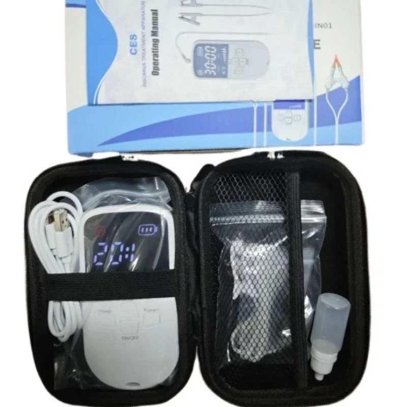 تحفيز الدماغ مكافحة الأرق النوم العلاج الكهربائي ألفا CES جهاز تحفيز لعلاج القلق الاكتئاب الصداع النصفي العصبي