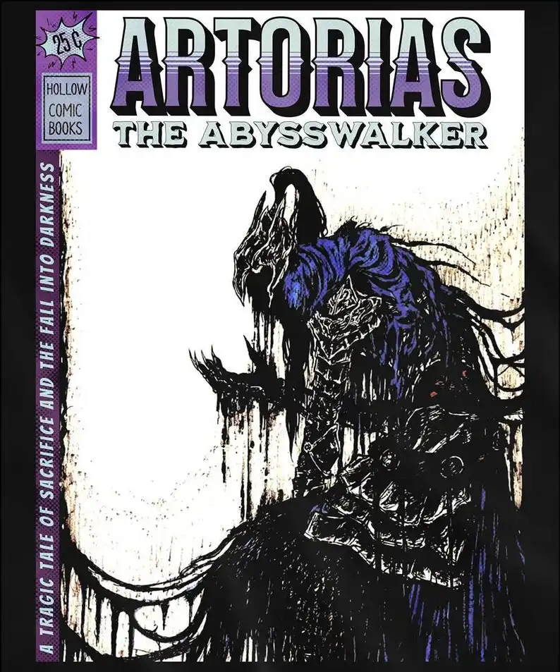 Artorias the Abysswalker Comic T-Shirt